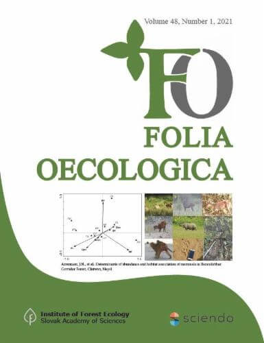 Folia Oecologica cover